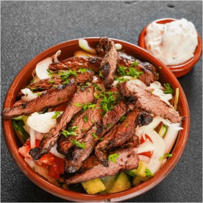 Ossenhaas salade