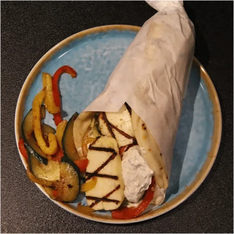 Pita halloumi